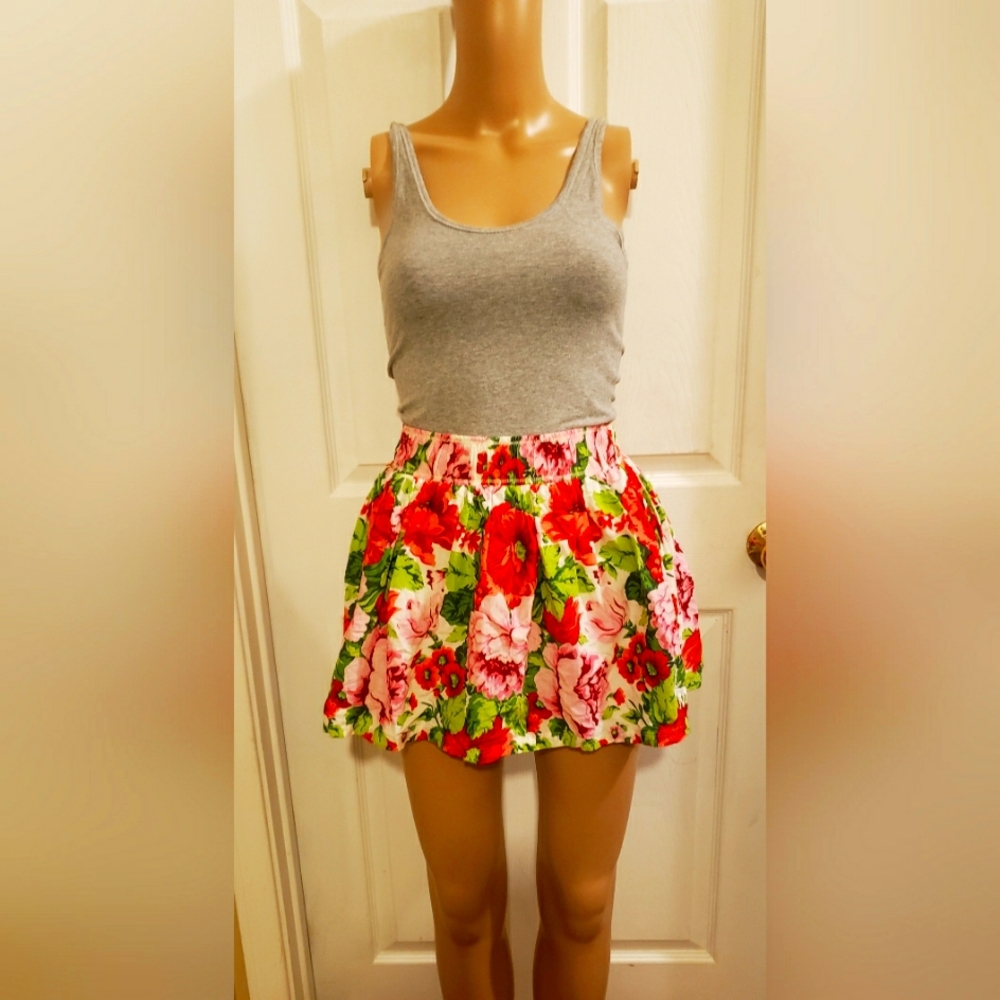 Abercrombie tank top mini ruffle dress. S
